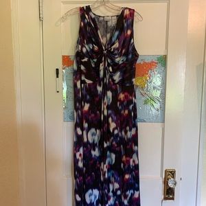 Multi color maxi dress